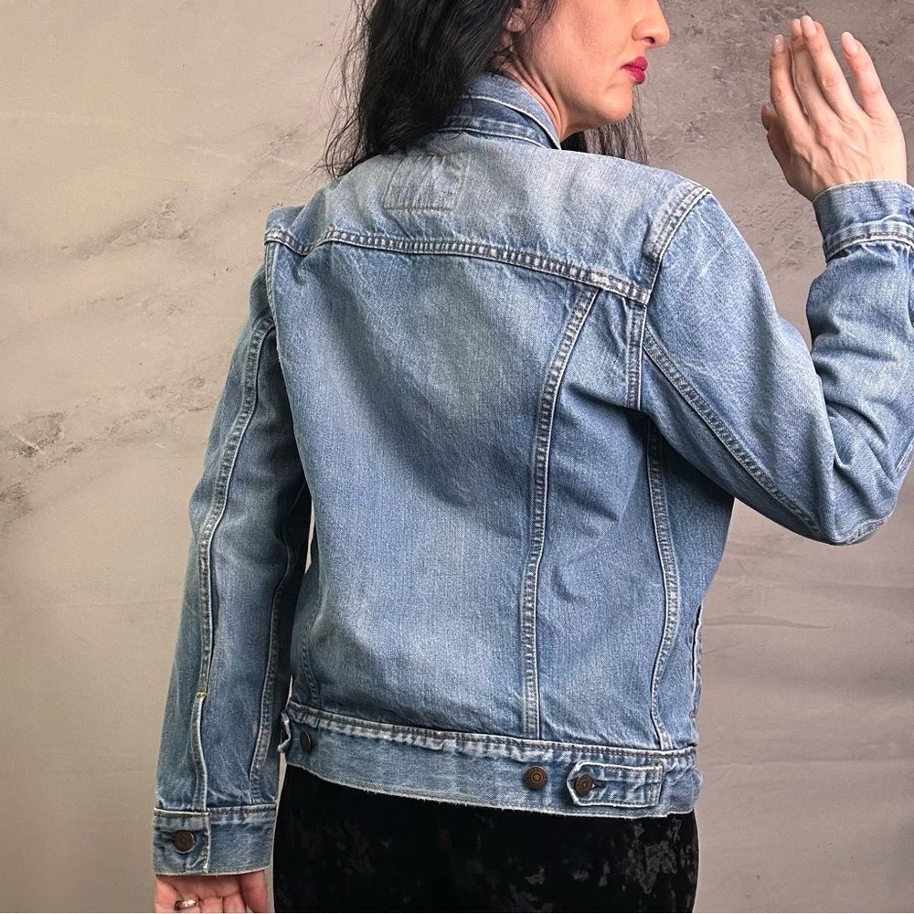 Levi Strauss denim jean jacket coat - Picture 2 of 4